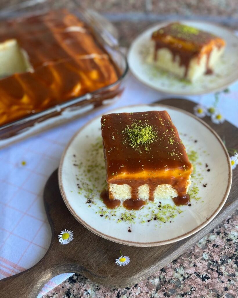 Karamelli Trileçe Tarifi