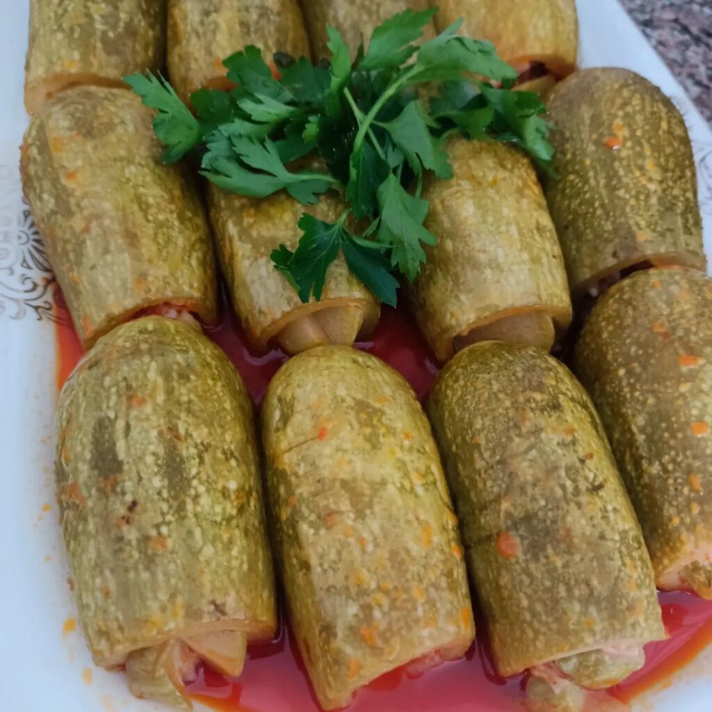 Taze Kabak Dolması Tarifi