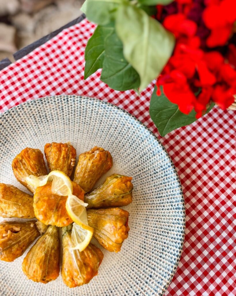 Kabak Çiçeği Dolması Tarifi