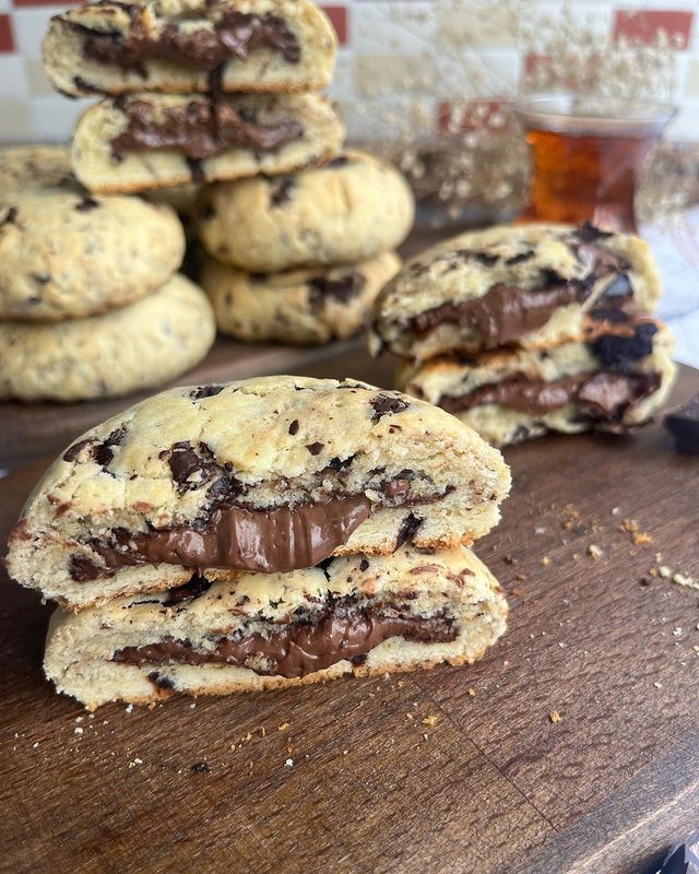 Nutellalı Kurabiye Tarifi