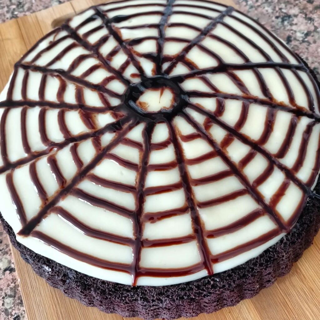 Örümcek Ağlı Pasta Tarifi