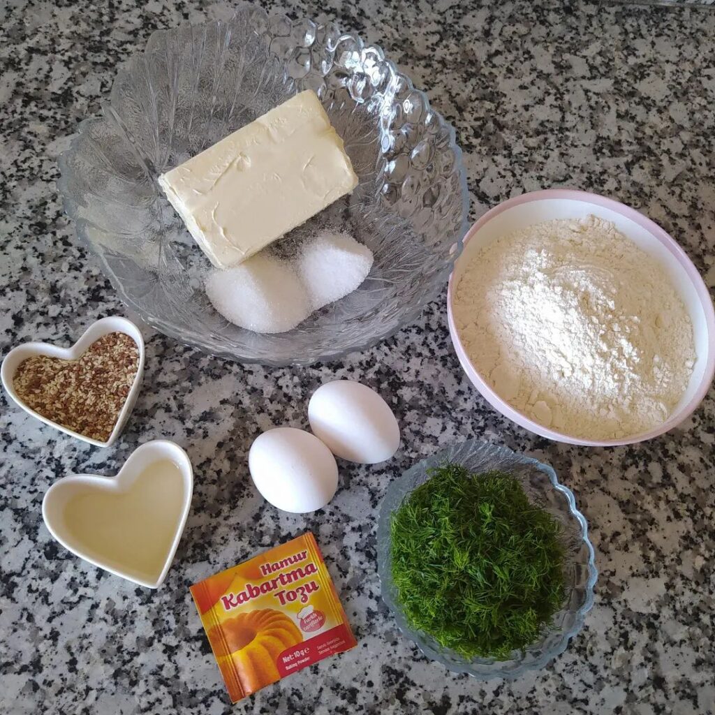 Dereotlu Kurabiye Tarifi