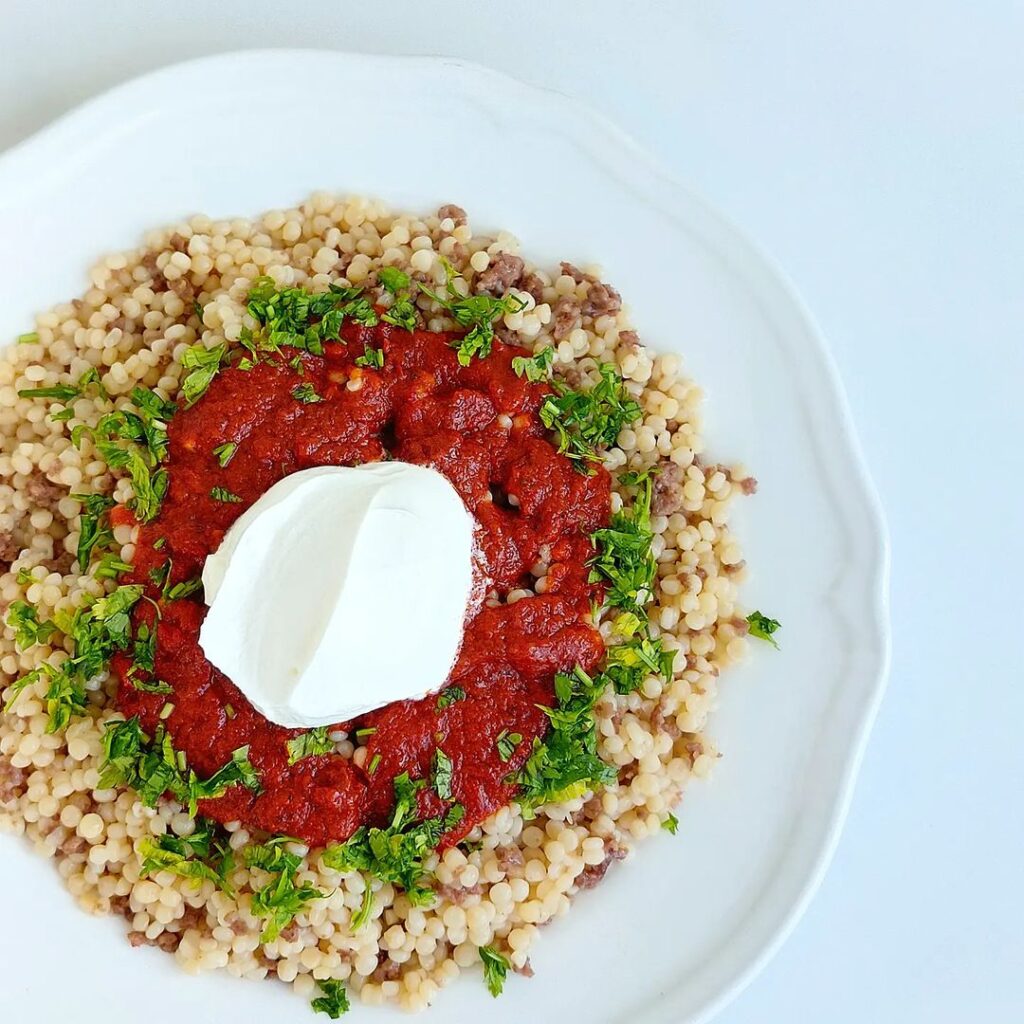 Mantı Tadında Kuskus Tarifi