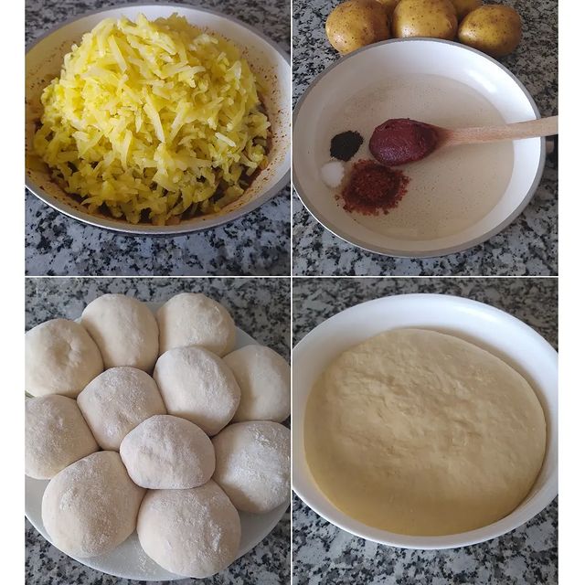 Patatesli Çıtır Poğaça Tarifi