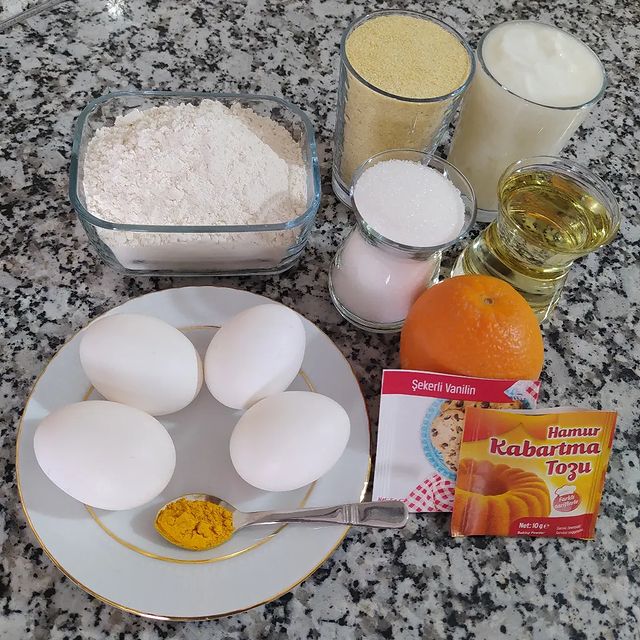 Portakallı Revani Tarifi