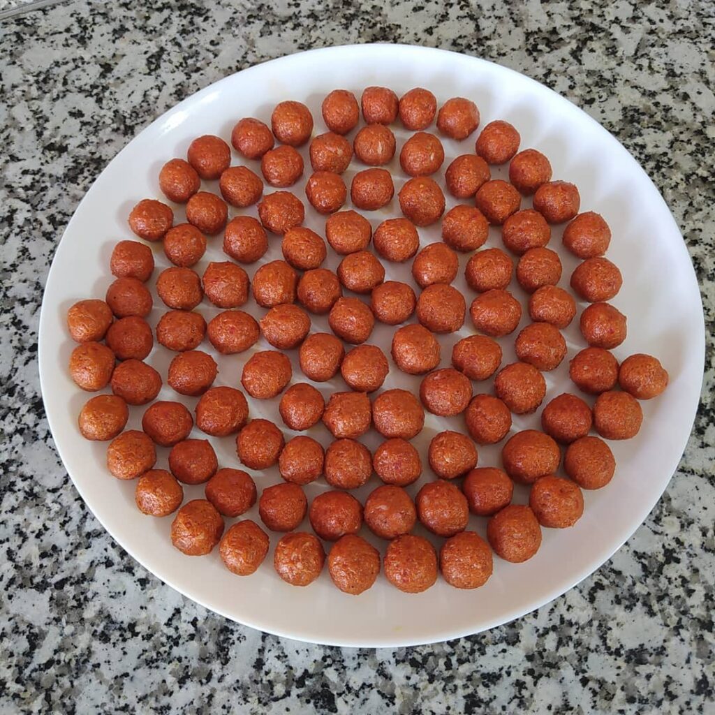 Püreli Misket Köfte Tarifi