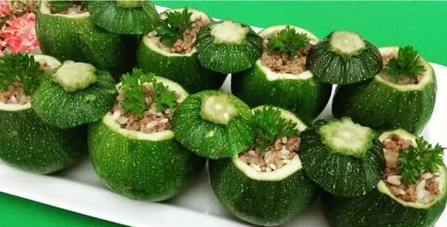 Kıymalı Girit Kabağı Dolması Tarifi