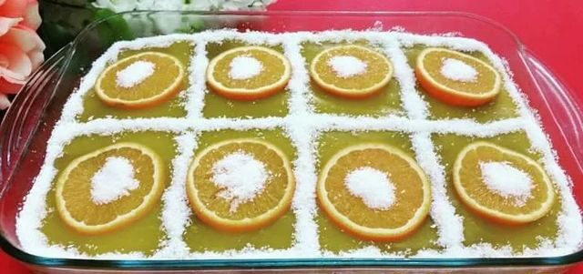 Portakallı Bisküvili Pasta Tarifi