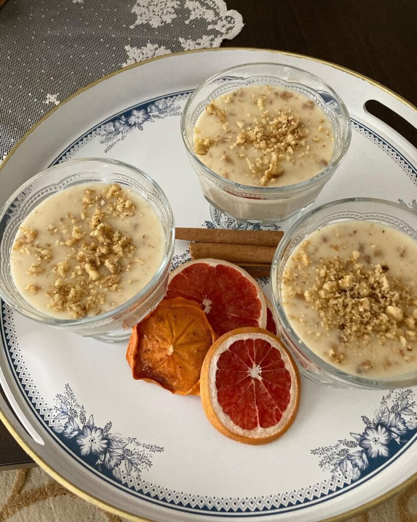 Cevizli Keşkül Tarifi