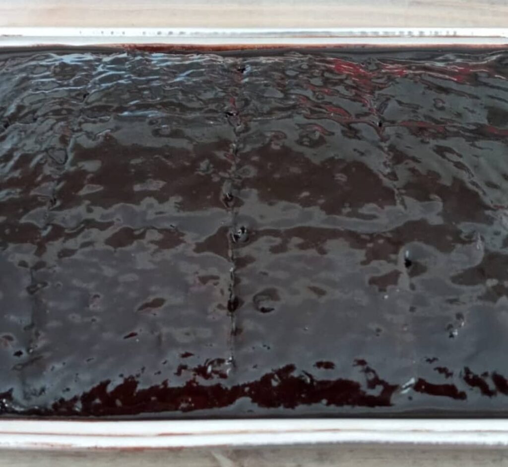 Ev Yapımı Çikolata Soslu Islak Kek Tarifi
