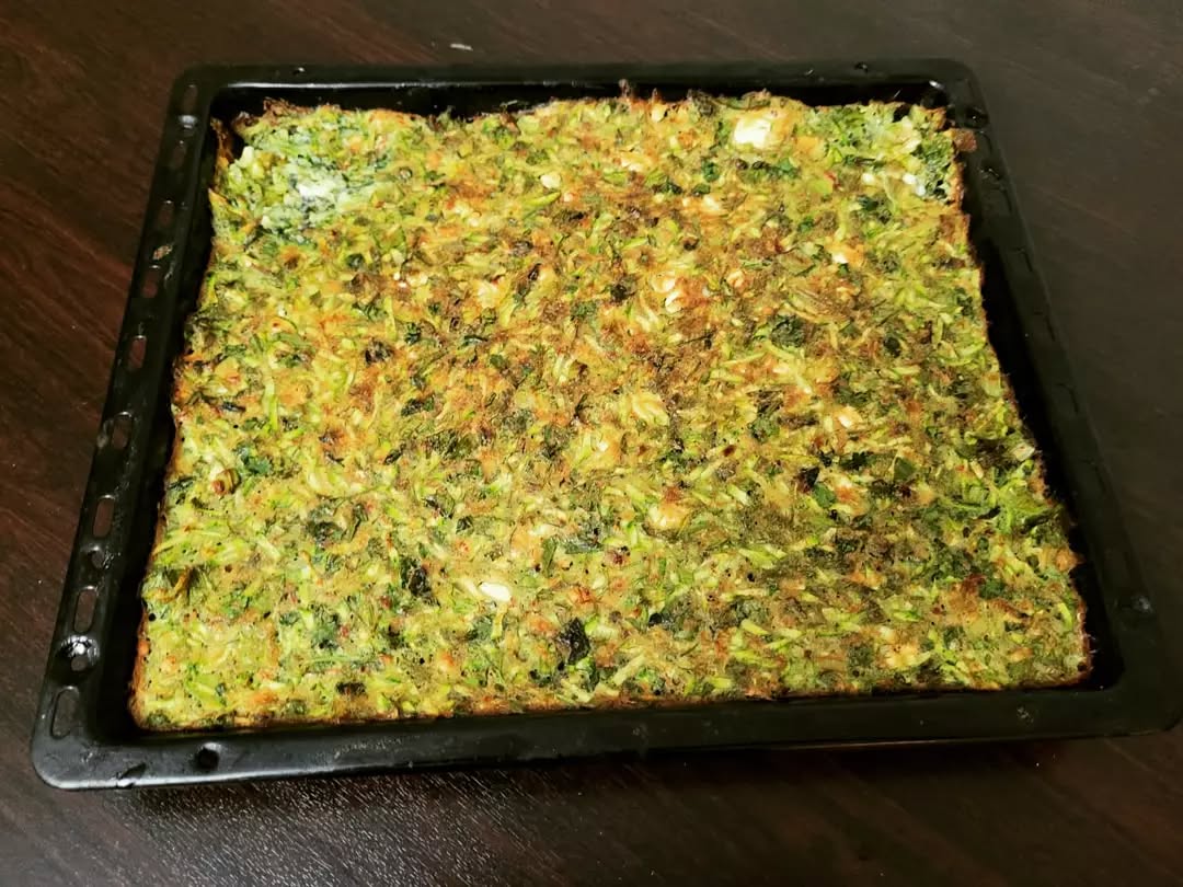 Fırında Kabak Mücver Tarifi