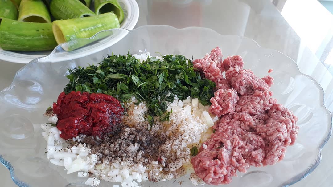 Kıymalı Kabak Dolması Tarifi