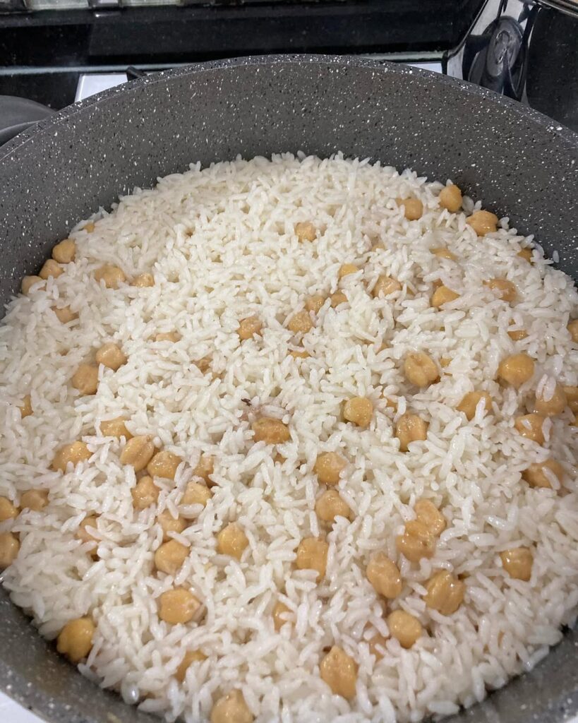 Nohutlu Pilav Tarifi