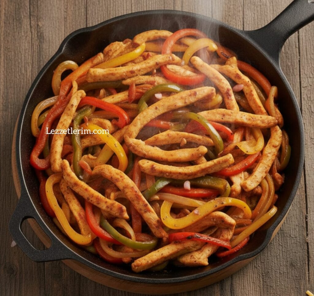 Orijinal Tavuk Fajita Tarifi