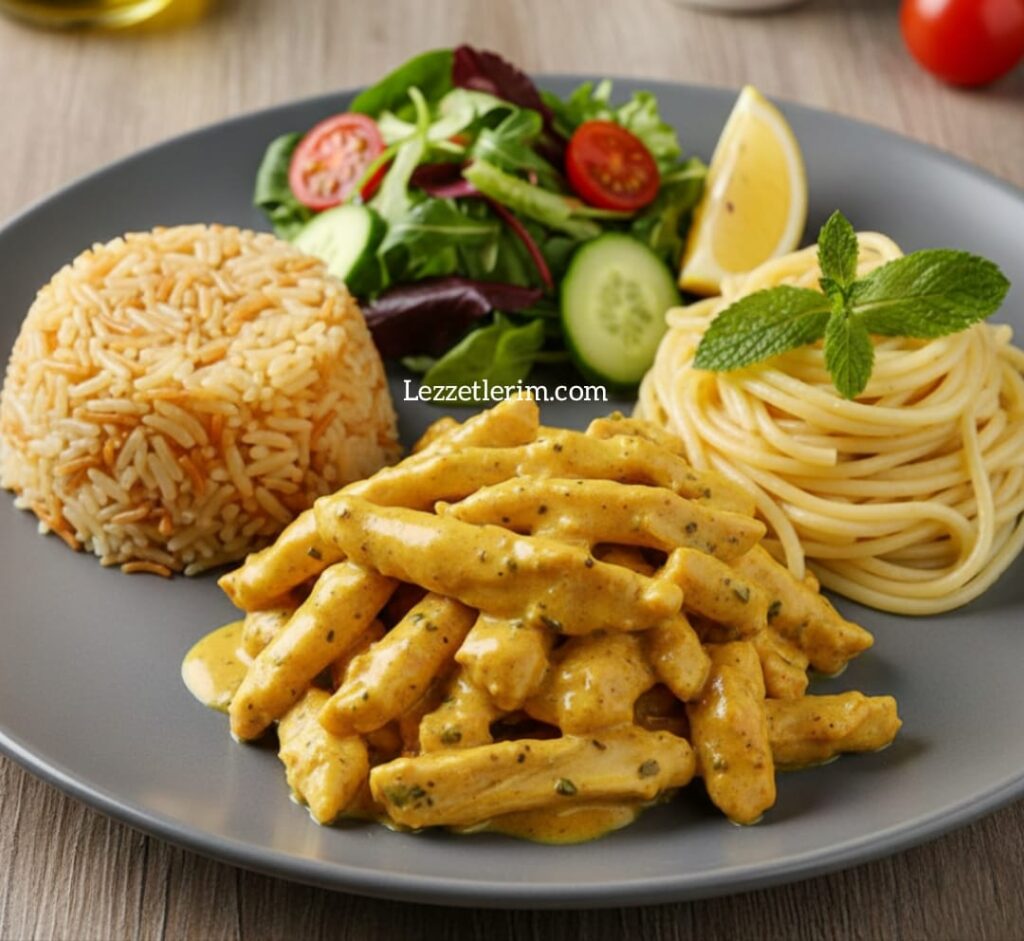 Evde Tavuk Dünyası Usulü Kremalı Köri Soslu Tavuk Tarifi