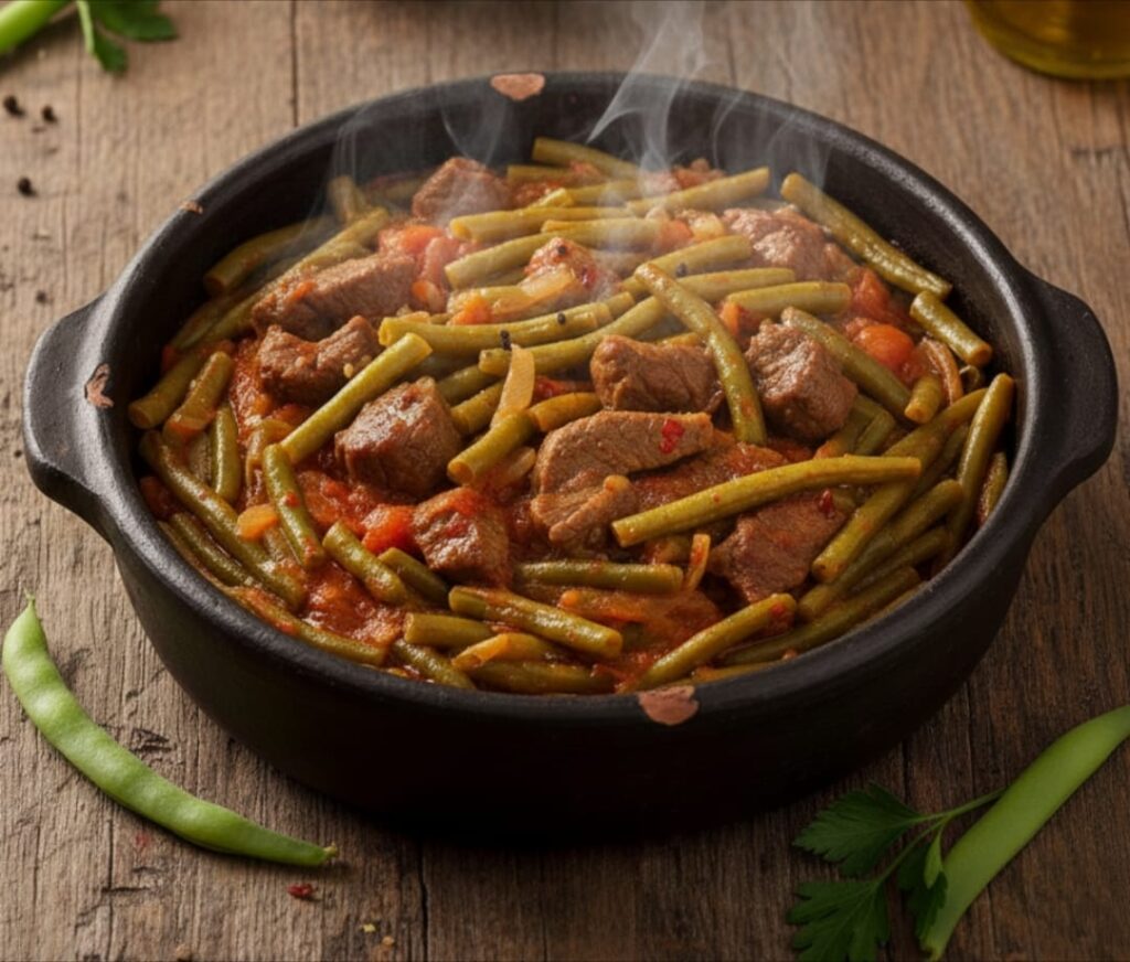 Etli Taze Fasulye Tarifi