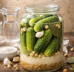 Doğal Fermantasyonla Turşu Nasıl Yapılır?