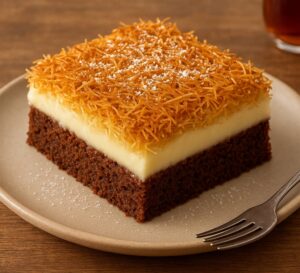 Kadayıflı Kek Tatlısı Tarifi