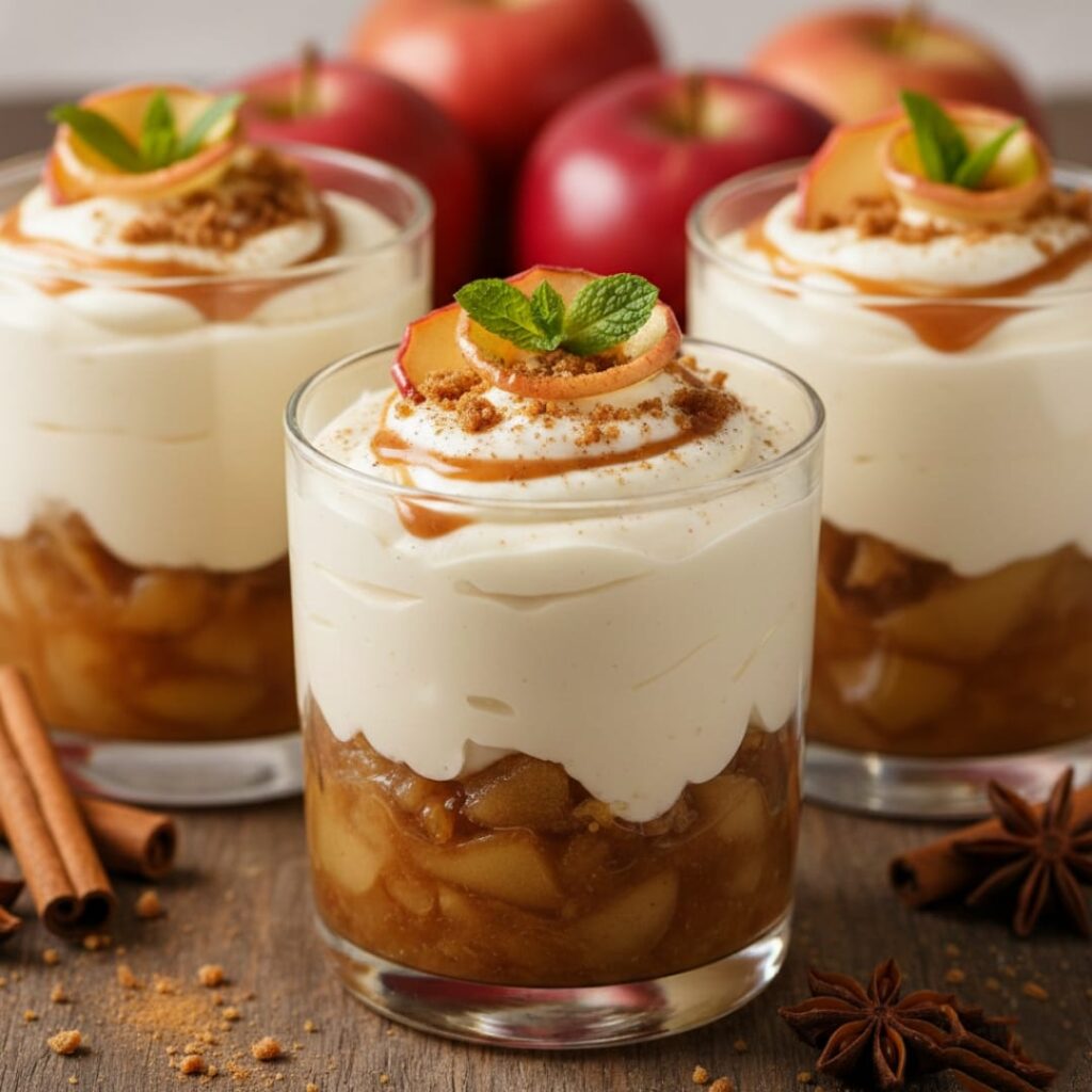 Elmalı Tarçınlı İpek Kremalı Kuplar Tarifi