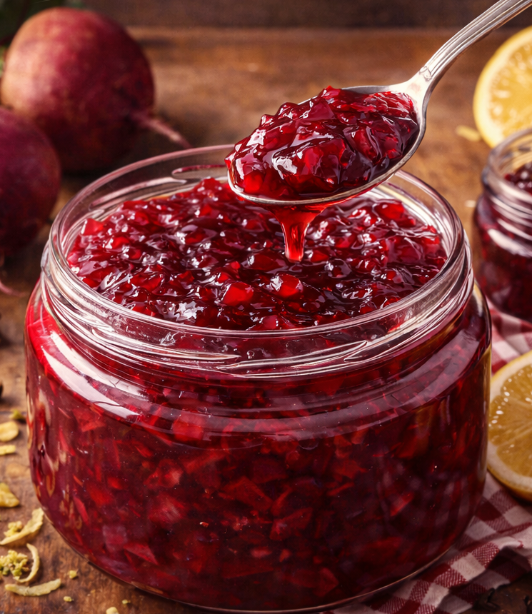 Kırmızı Pancar Reçeli Tarifi