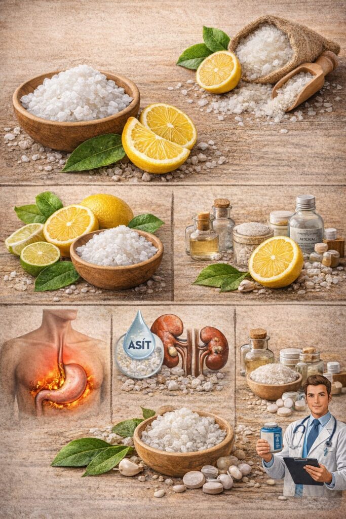 Limon Tuzu  Sağlığa Zararlı mı?