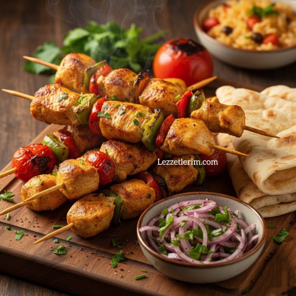 Lokum Kıvamında Tavuk Şiş Tarifi