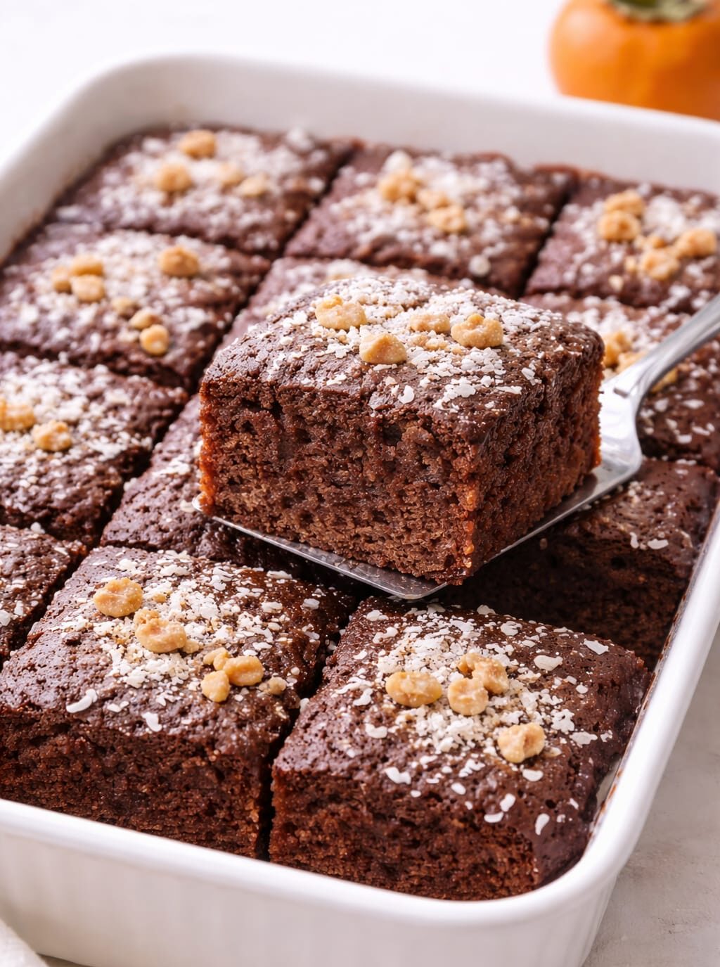 Cennet Hurmalı Islak Kek Tarifi