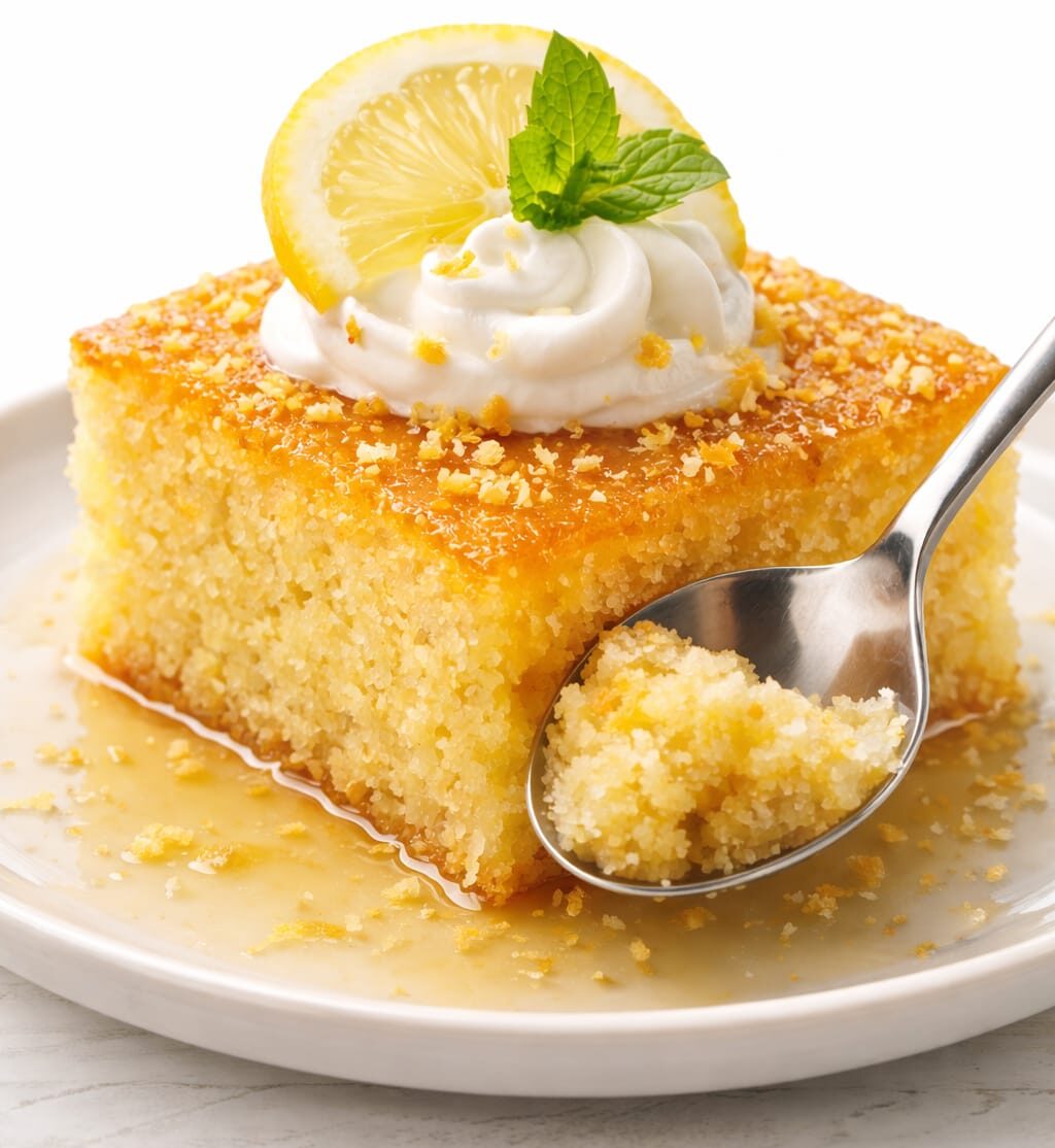 Limonlu Kaşık Revani Tarifi