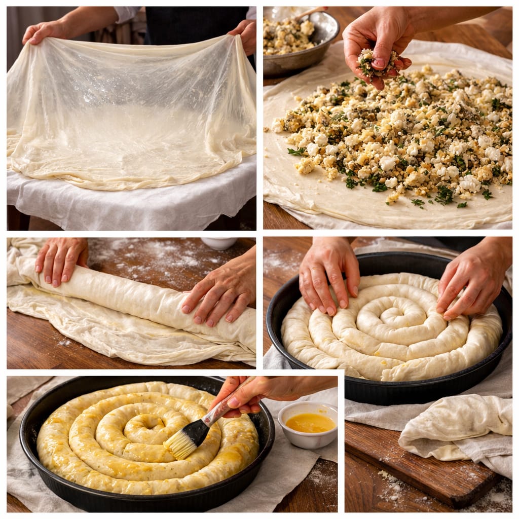 Çarşaf Böreği Tarifi