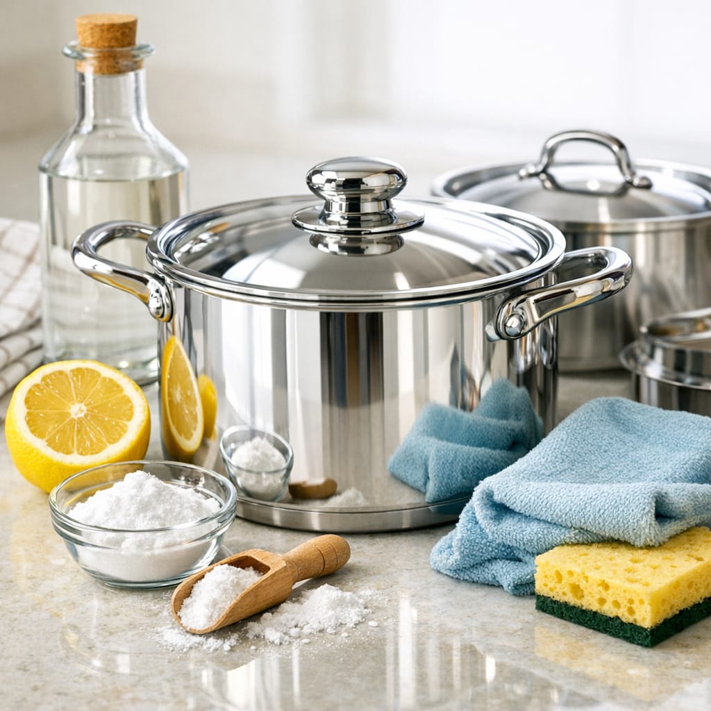 Çelik Tencere Nasıl Parlak Olur?