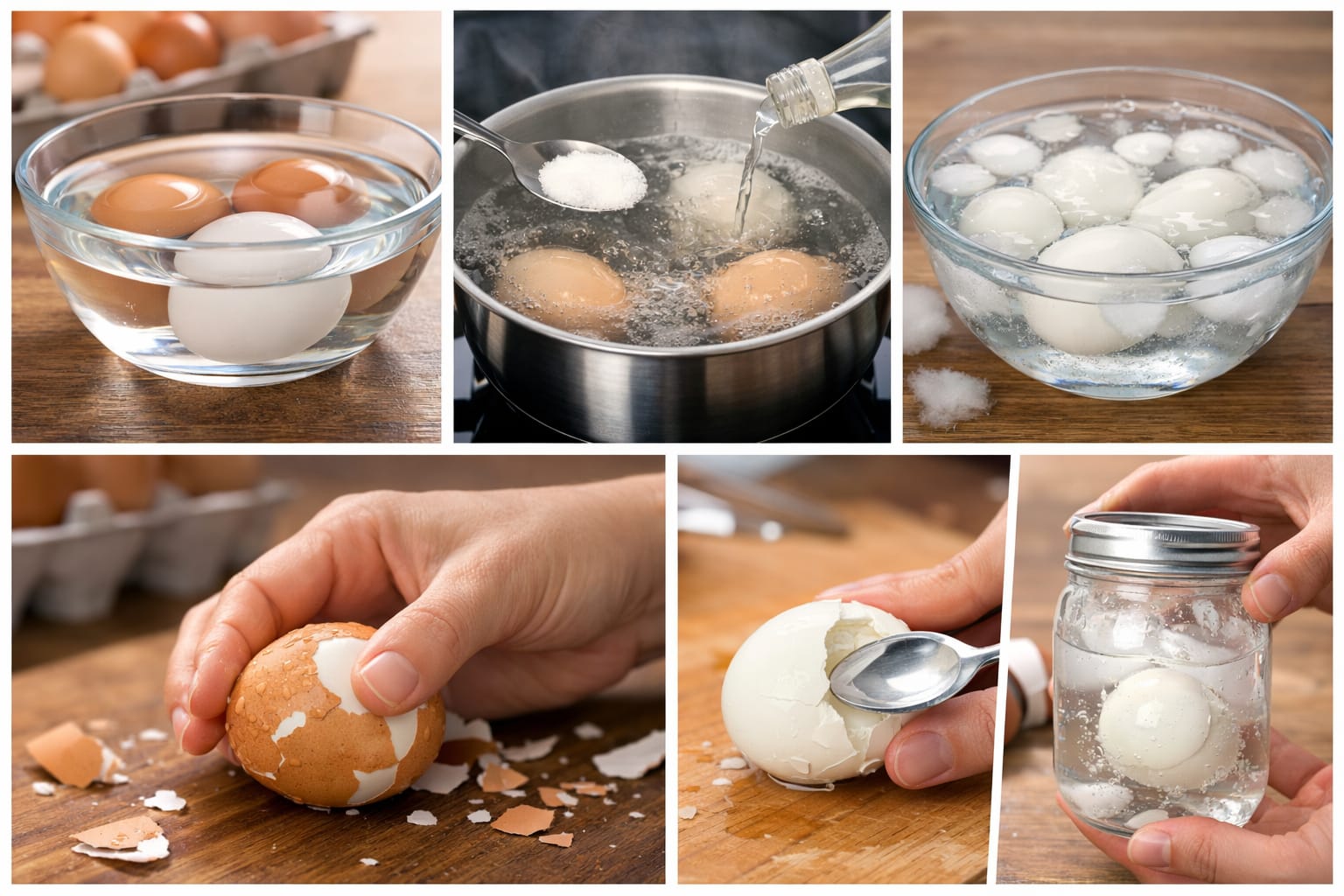 Haşlanmış Yumurtayı Kolay Soyma Yöntemleri