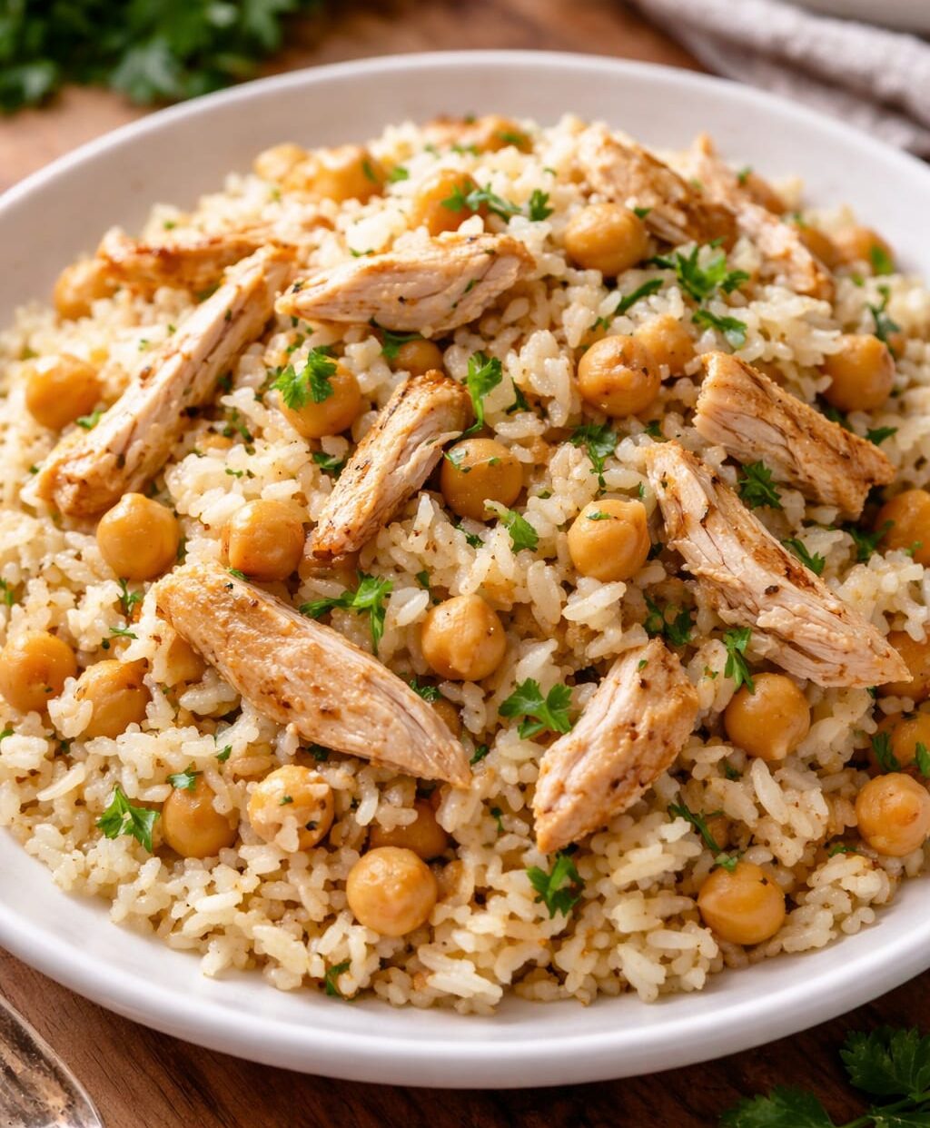Nohutlu Tavuklu Pirinç Pilavı Tarifi