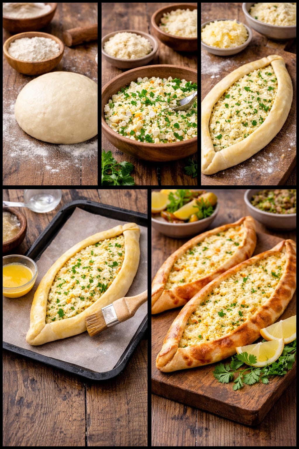 Peynirli Pide Tarifi 