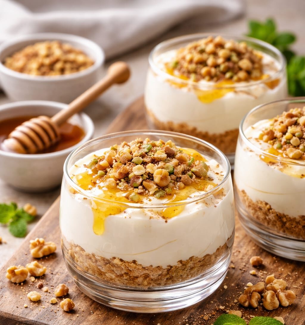 Ballı Yoğurt Tatlısı Tarifi