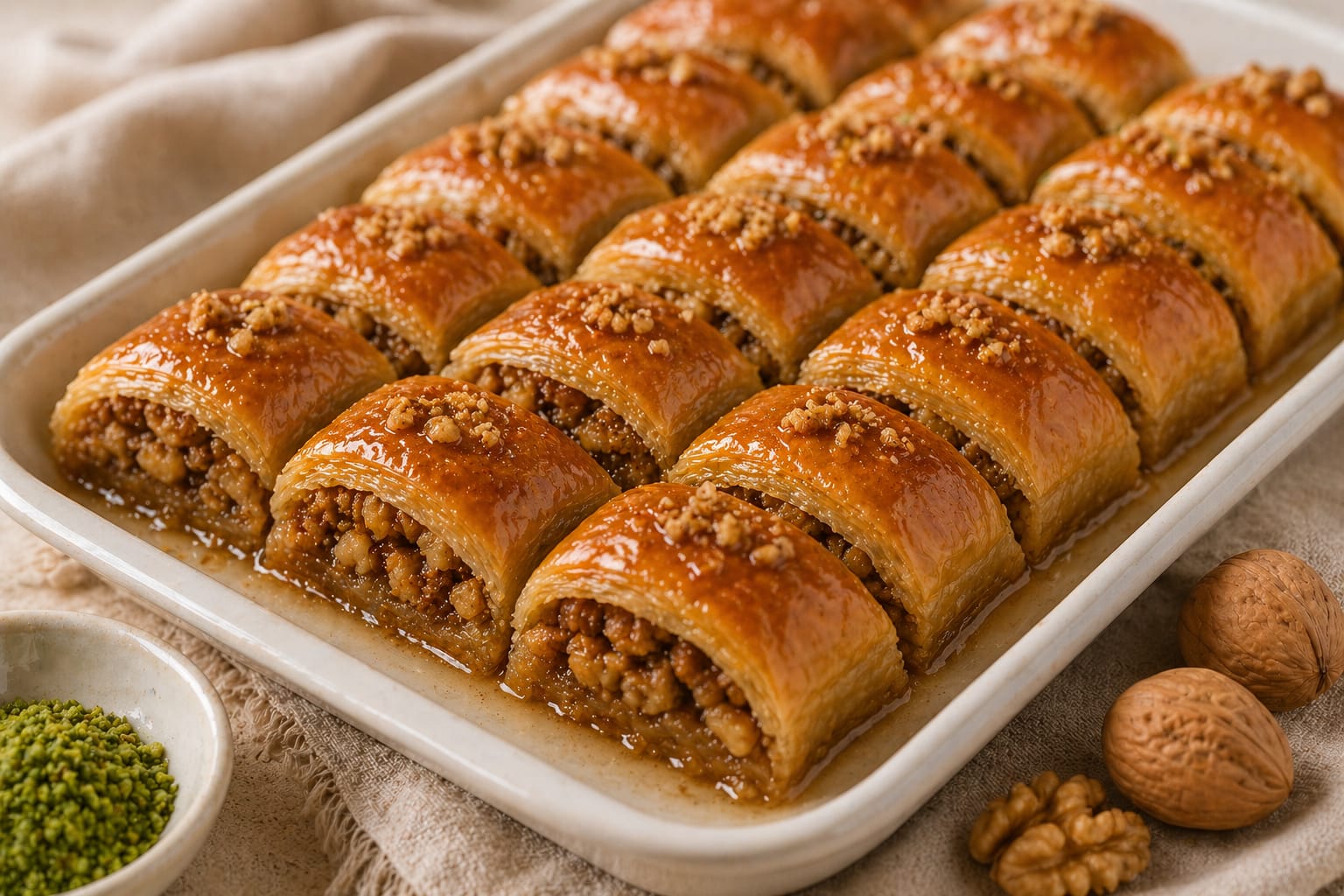 Cevizli Kesme Tatlısı Tarifi