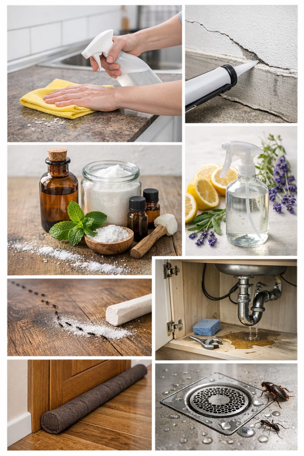 Evde Karınca ve Böcek İstemeyenler İçin Etkili ve Doğal Yöntemler