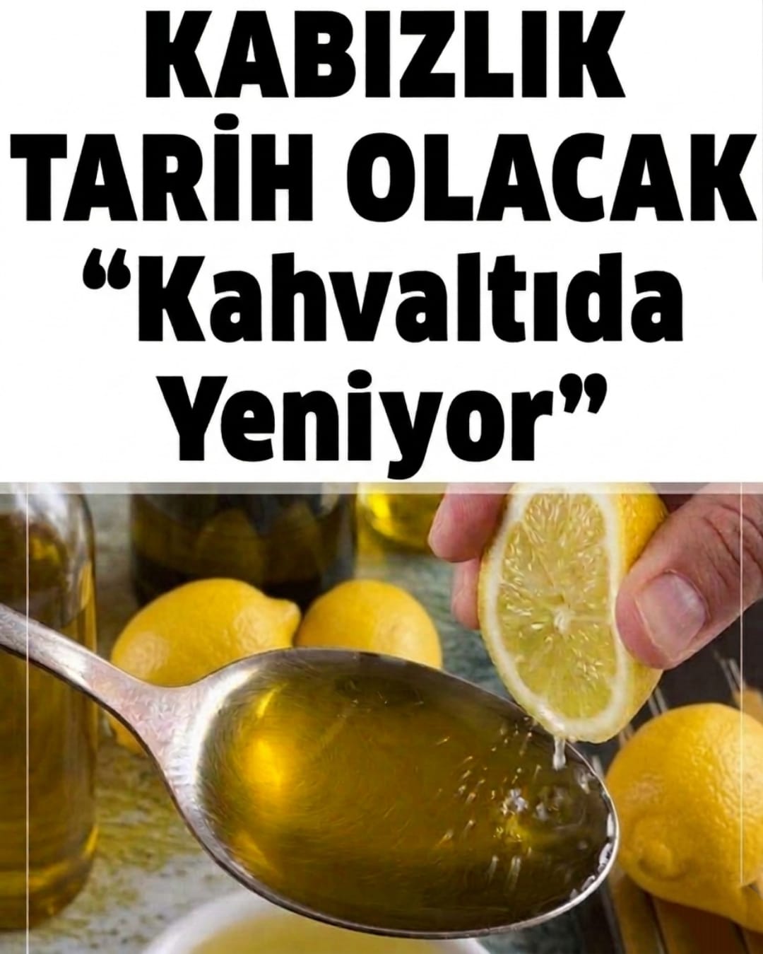 Kabızlık Tarih Oluyor: Her Sabah Kahvaltıdan Önce Sadece Bir Kaşık!