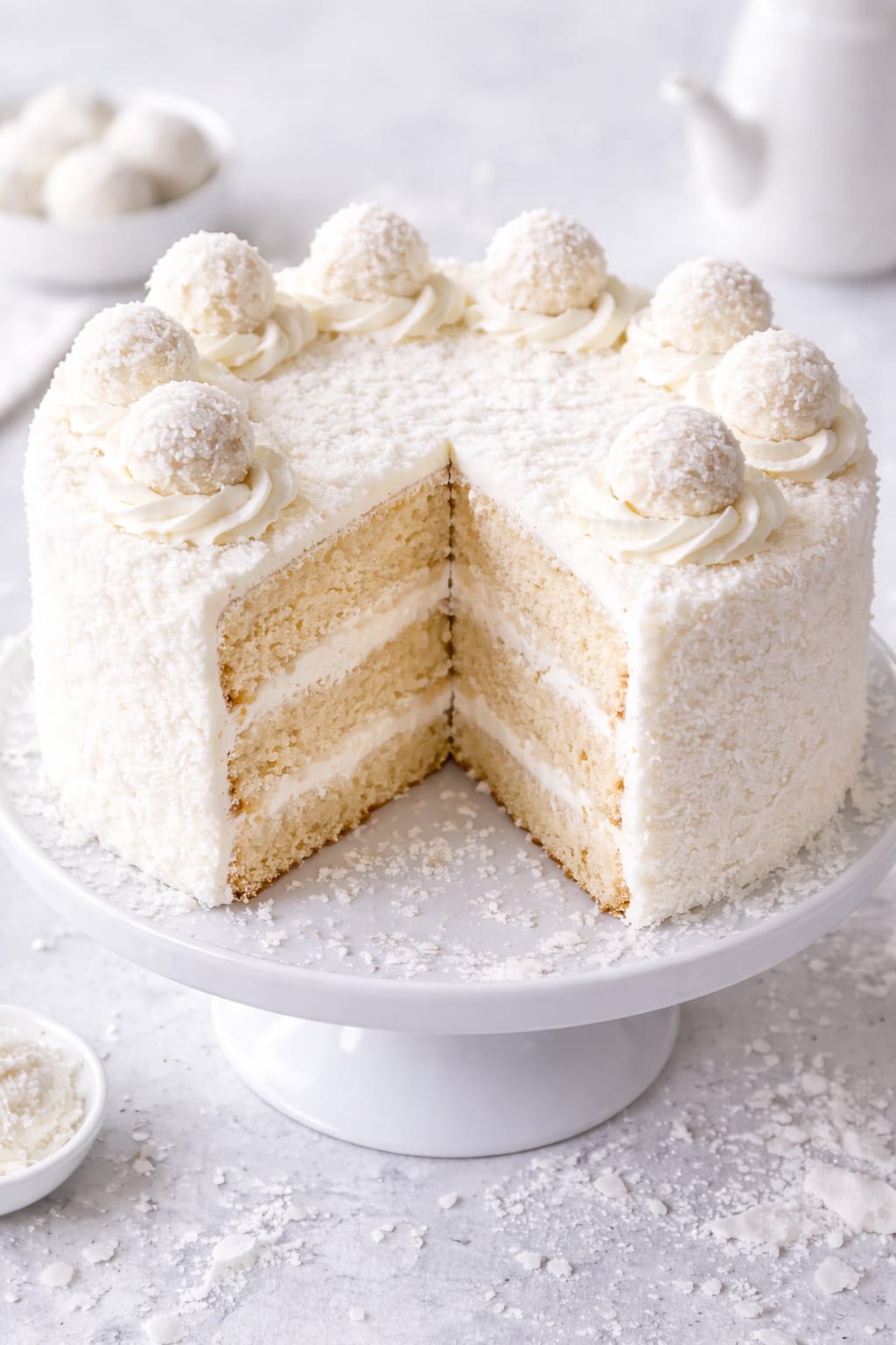 Kar Beyazı Pastası Tarifi