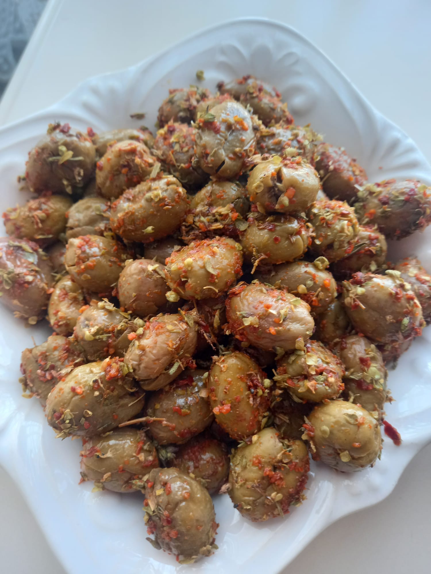 Kahvaltılık Yeşil Zeytin Tarifi