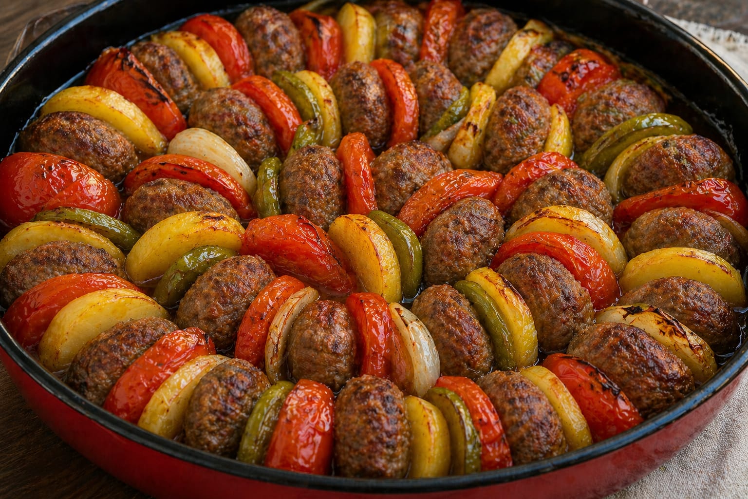 Sebzeli Köfte Dizme Tarifi