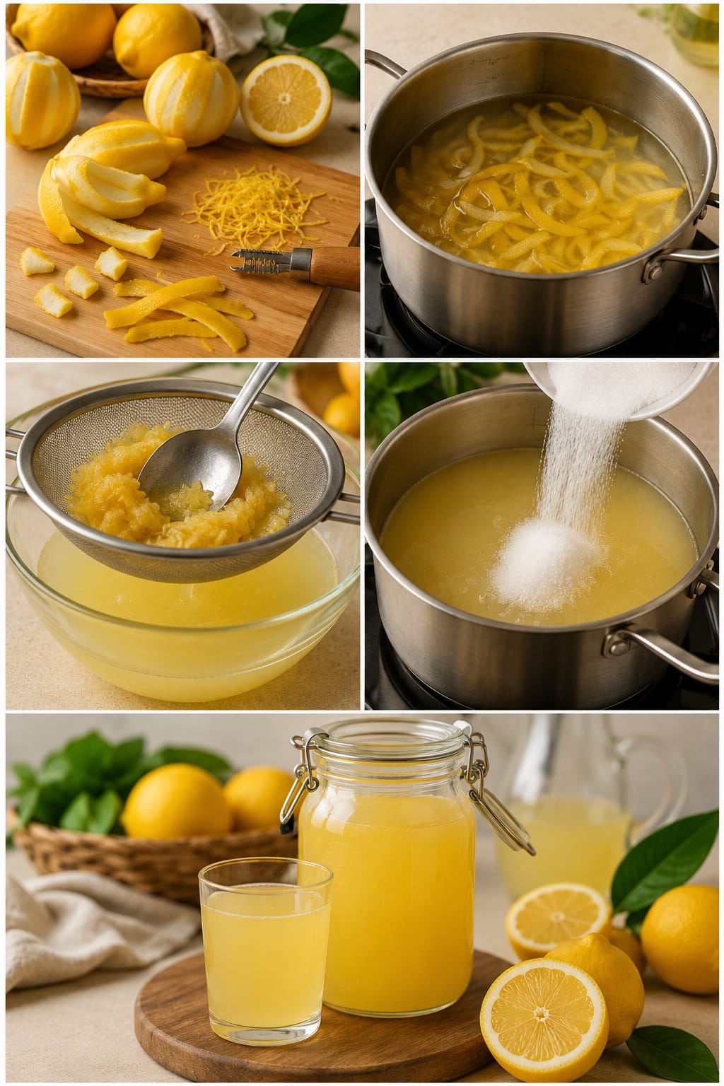 Konsantre Limonata Tarifi