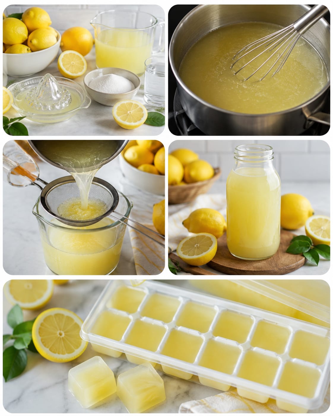 Yaz Boyunca Hazır Olsun! Buzluğa Atın, İstediğiniz An 1 Dakikada Doğal Limonata Hazırlayın!