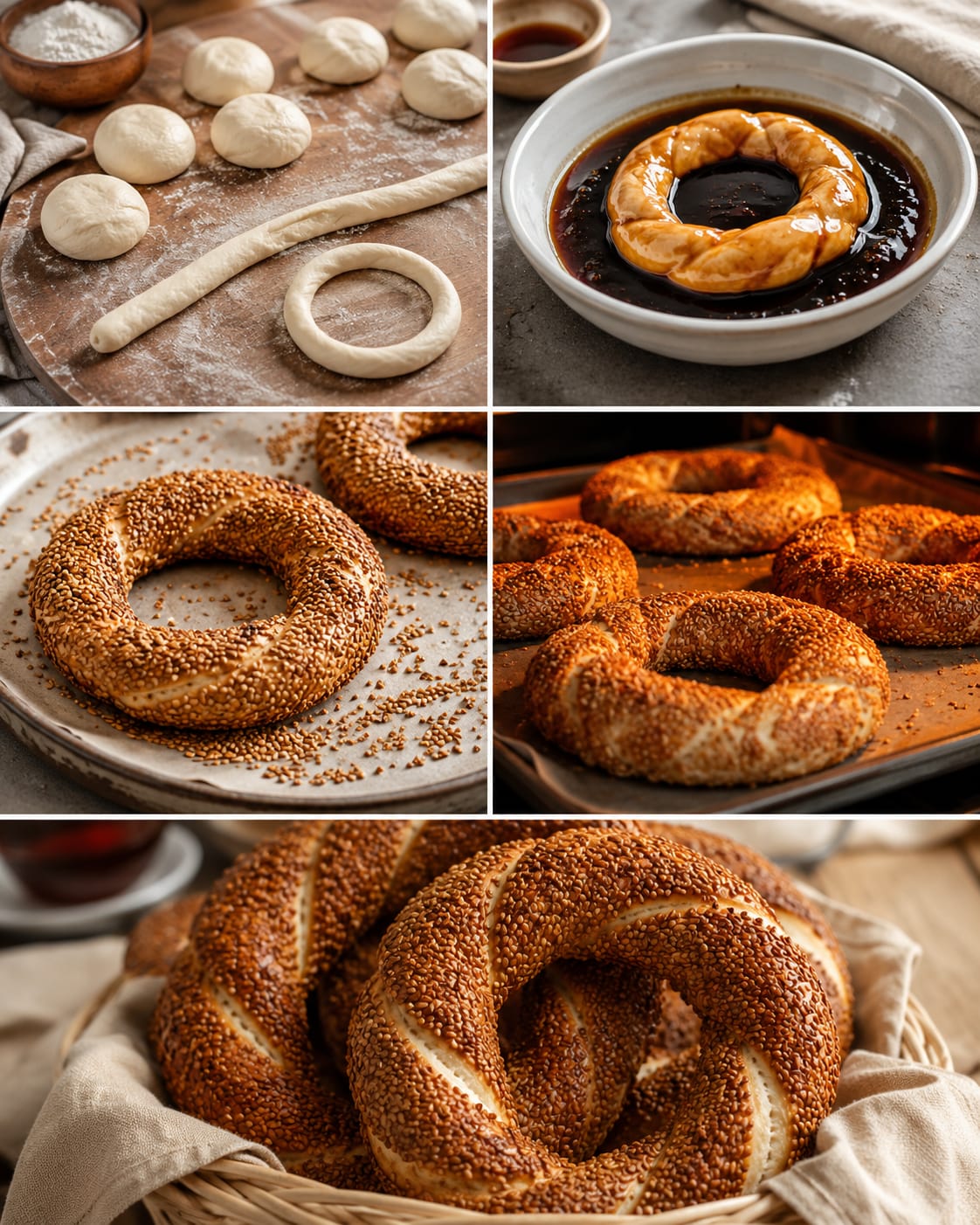 Ev Yapımı Çıtır Simit Tarifi